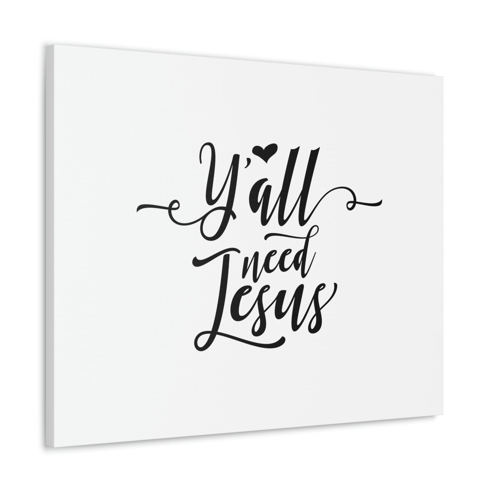 Scripture Walls Ya'll Need Jesus Hebrews 12:2 Christian Wall Art Bible Verse Print Ready to Hang Unframed-Express Your Love Gifts