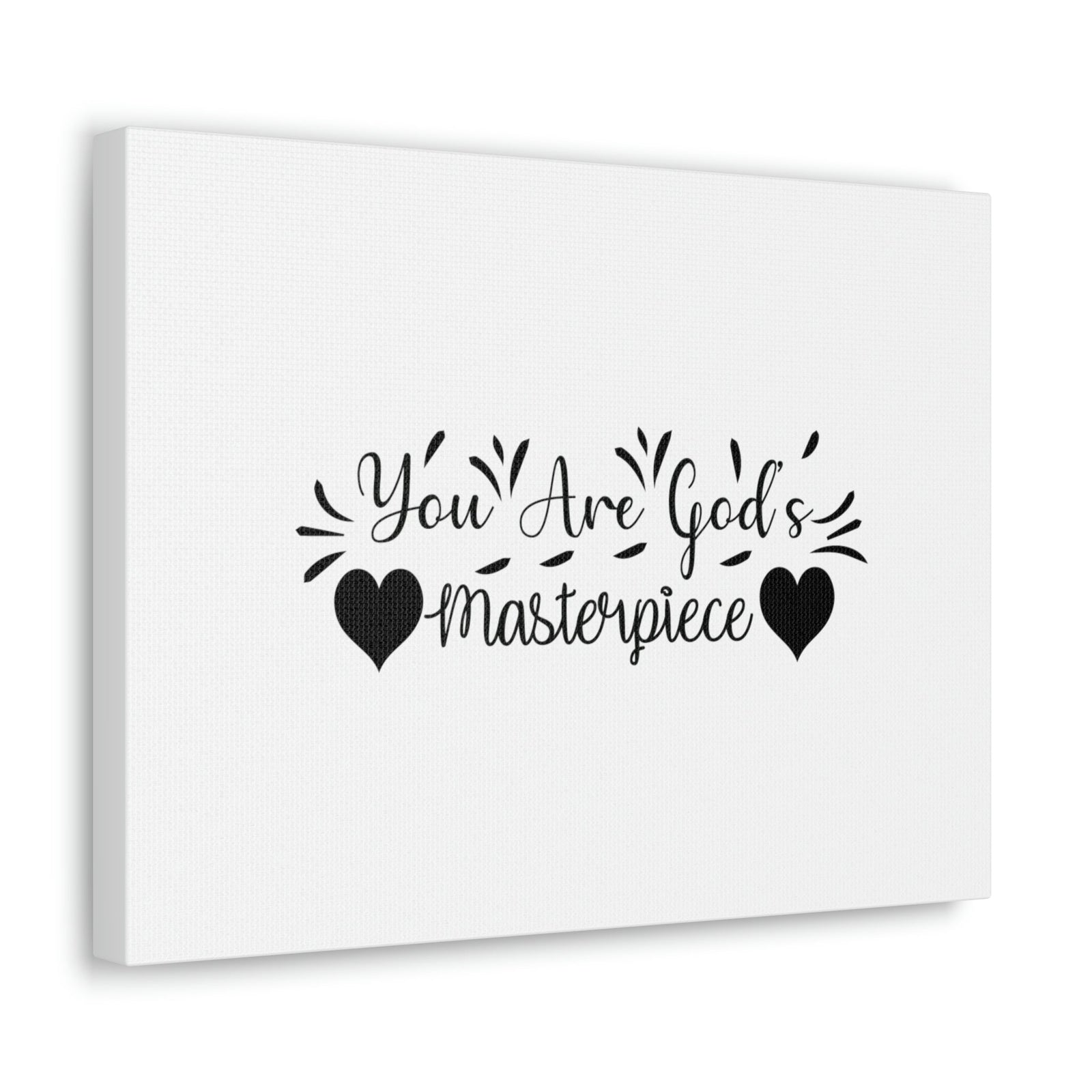 Scripture Walls You Are God's Masterpiece Ephesians 2:10 Hearts Christian Wall Art Bible Verse Print Ready to Hang Unframed-Express Your Love Gifts