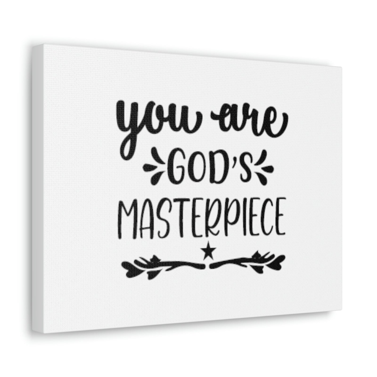Scripture Walls You Are God's Masterpiece Ephesians 2:10 Star Christian Wall Art Bible Verse Print Ready to Hang Unframed-Express Your Love Gifts