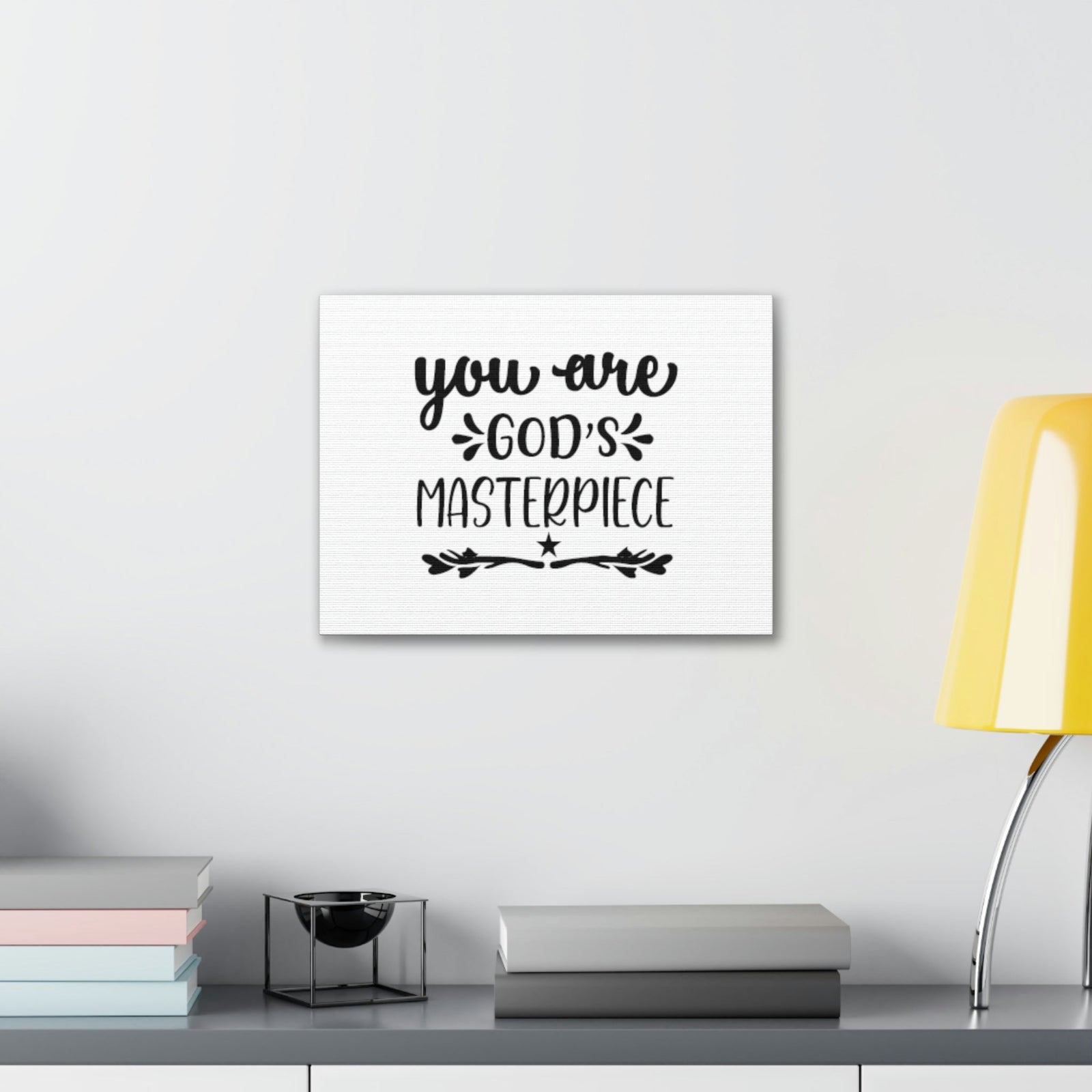 Scripture Walls You Are God's Masterpiece Ephesians 2:10 Star Christian Wall Art Bible Verse Print Ready to Hang Unframed-Express Your Love Gifts