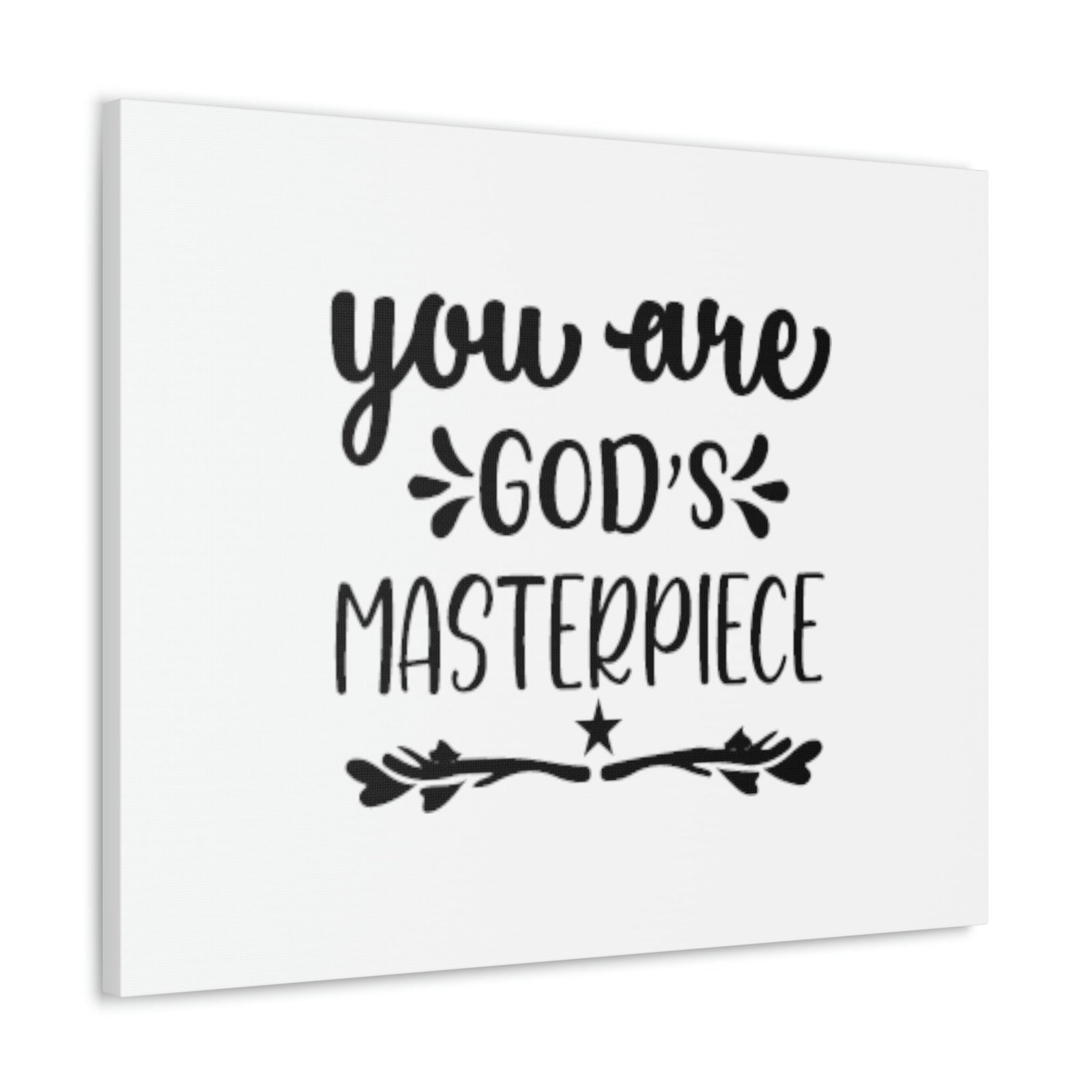 Scripture Walls You Are God's Masterpiece Ephesians 2:10 Star Christian Wall Art Bible Verse Print Ready to Hang Unframed-Express Your Love Gifts