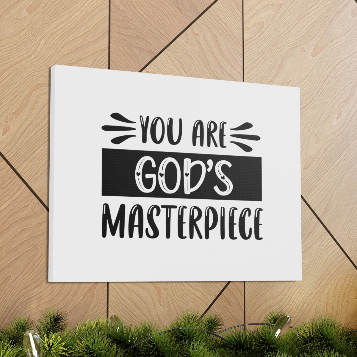 Scripture Walls You Are God's Masterpiece Psalm 51:10 Christian Wall Art Bible Verse Print Ready to Hang Unframed-Express Your Love Gifts