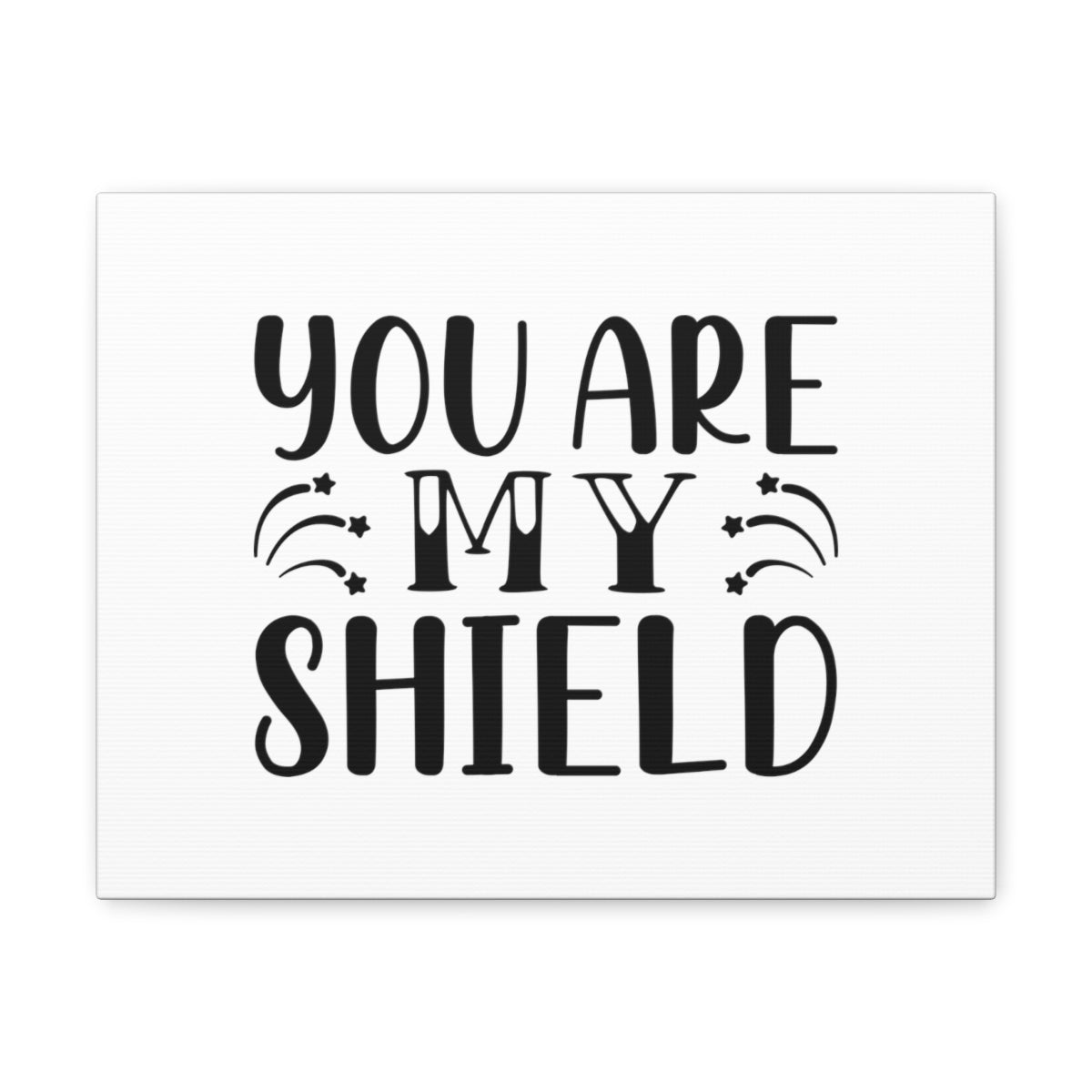 Scripture Walls You Are My Shield Psalm 28:7 Christian Wall Art Bible Verse Print Ready to Hang Unframed-Express Your Love Gifts