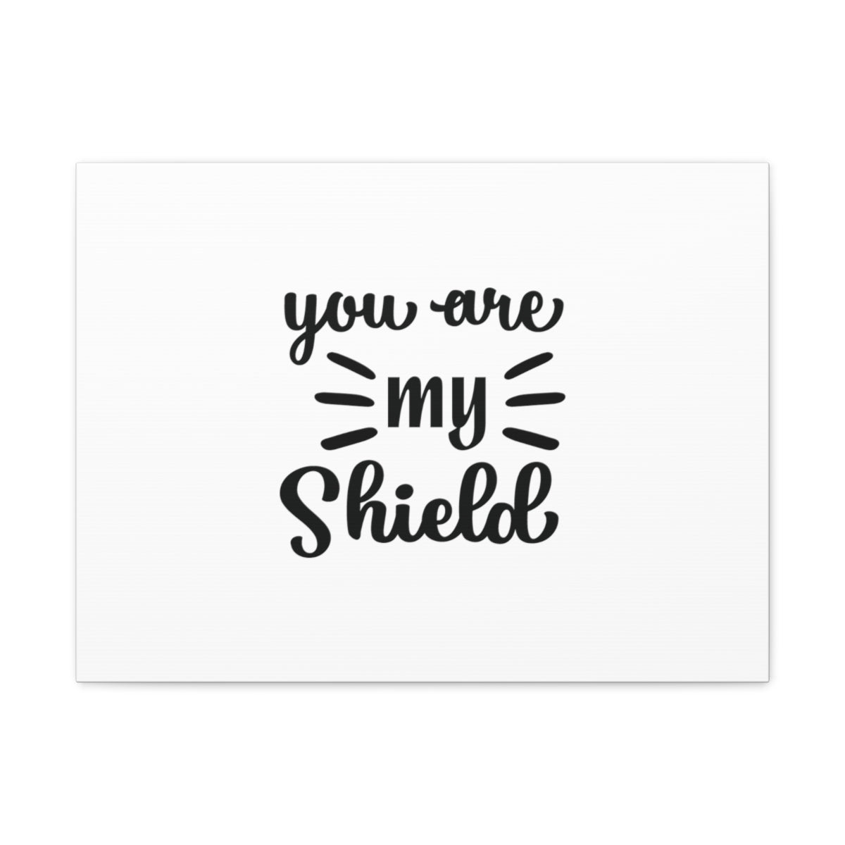 Scripture Walls You Are My Shield Psalm 7:10 Christian Wall Art Bible Verse Print Ready to Hang Unframed-Express Your Love Gifts