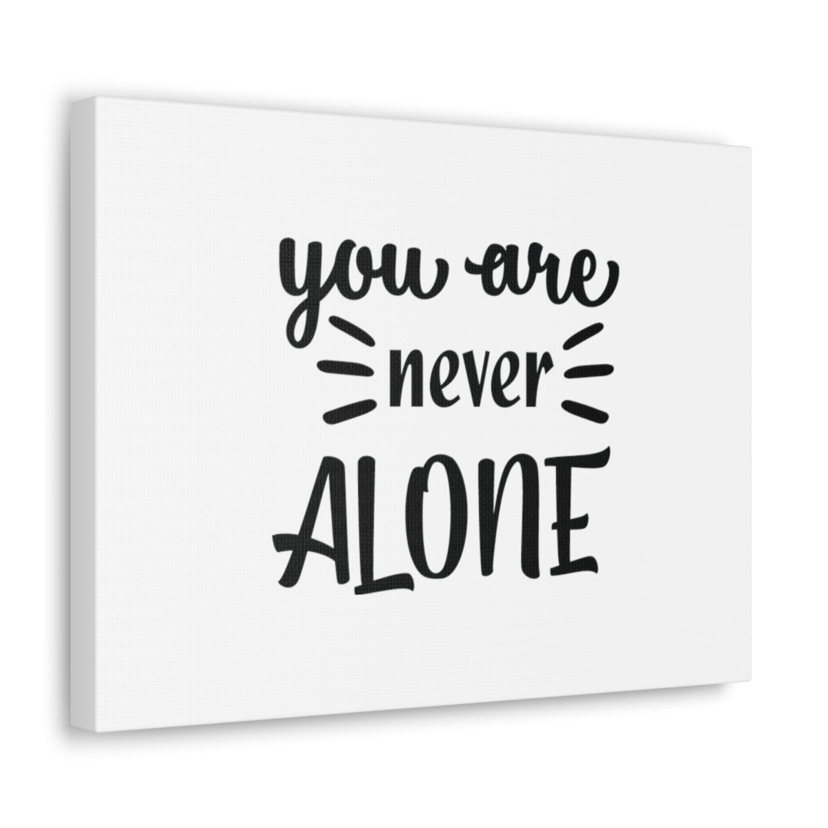 Scripture Walls You Are Never Alone Jeremiah 29:11 Christian Wall Art Bible Verse Print Ready to Hang Unframed-Express Your Love Gifts