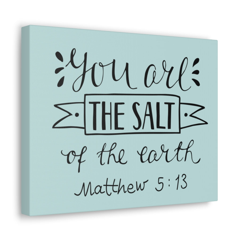 Scripture Walls You Are The Salt Matthew 5:13 Christian Wall Art Bible Verse Print Ready To Hang Unframed-Express Your Love Gifts