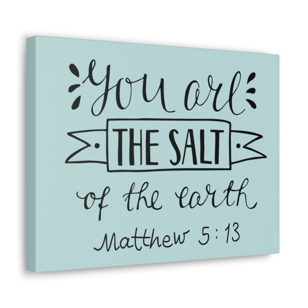 Scripture Walls You Are The Salt Matthew 5:13 Christian Wall Art Bible Verse Print Ready To Hang Unframed-Express Your Love Gifts