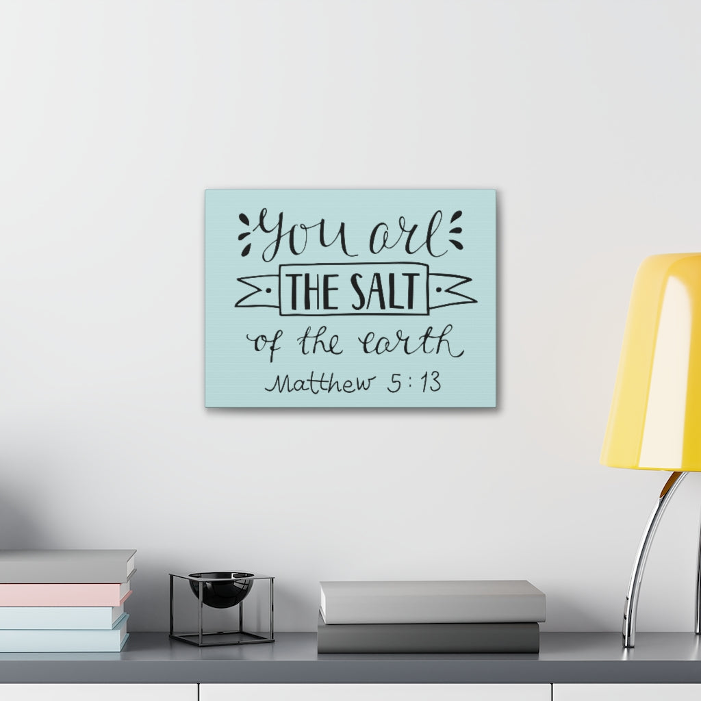 Scripture Walls You Are The Salt Matthew 5:13 Christian Wall Art Bible Verse Print Ready To Hang Unframed-Express Your Love Gifts