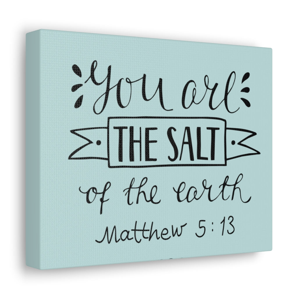 Scripture Walls You Are The Salt Matthew 5:13 Christian Wall Art Bible Verse Print Ready To Hang Unframed-Express Your Love Gifts