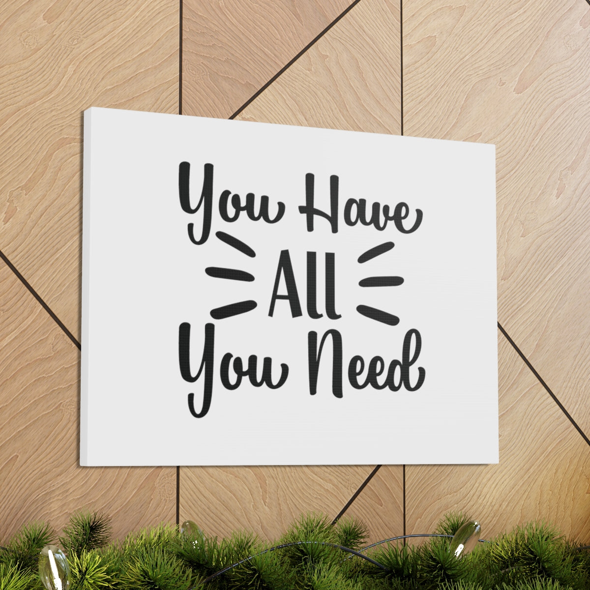 Scripture Walls You Have All You Need John 14:8 Plain Christian Wall Art Bible Verse Print Ready to Hang Unframed-Express Your Love Gifts