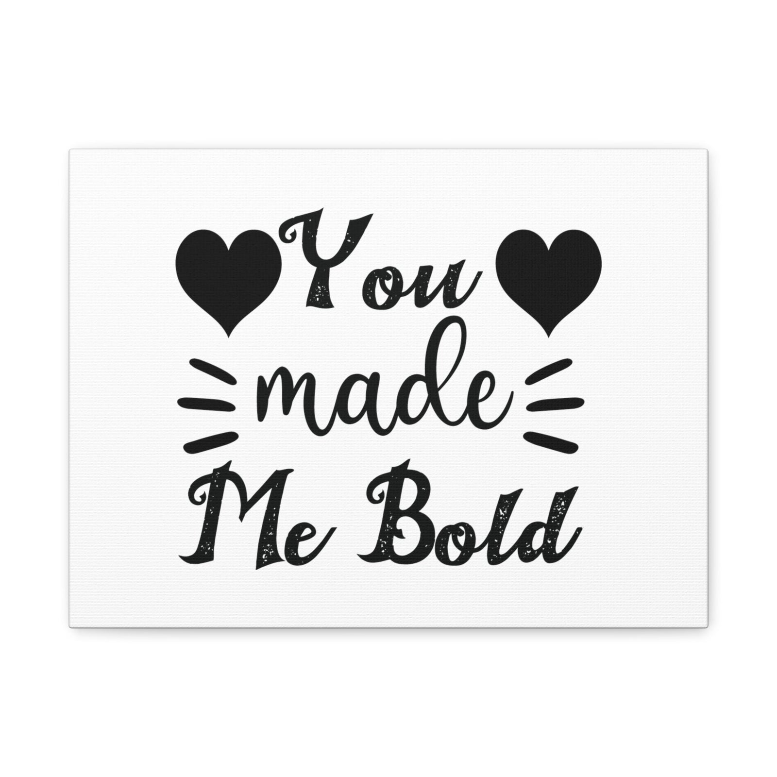 Scripture Walls You Made Me Bold Psalm 138:3 Heart Christian Wall Art Bible Verse Print Ready to Hang Unframed-Express Your Love Gifts