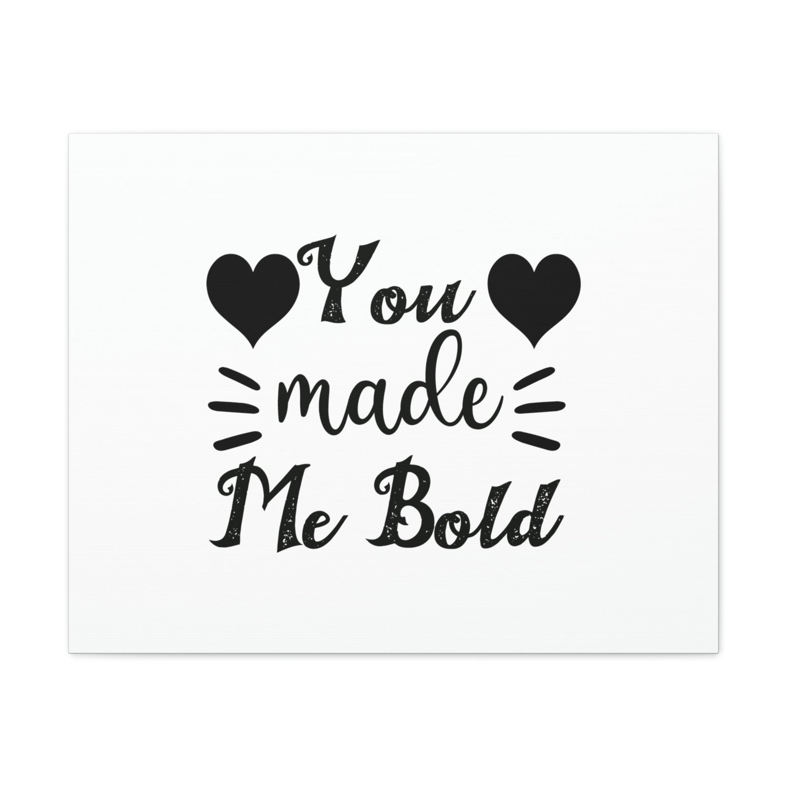 Scripture Walls You Made Me Bold Psalms 138:3 Cursive Christian Wall Art Bible Verse Print Ready to Hang Unframed-Express Your Love Gifts