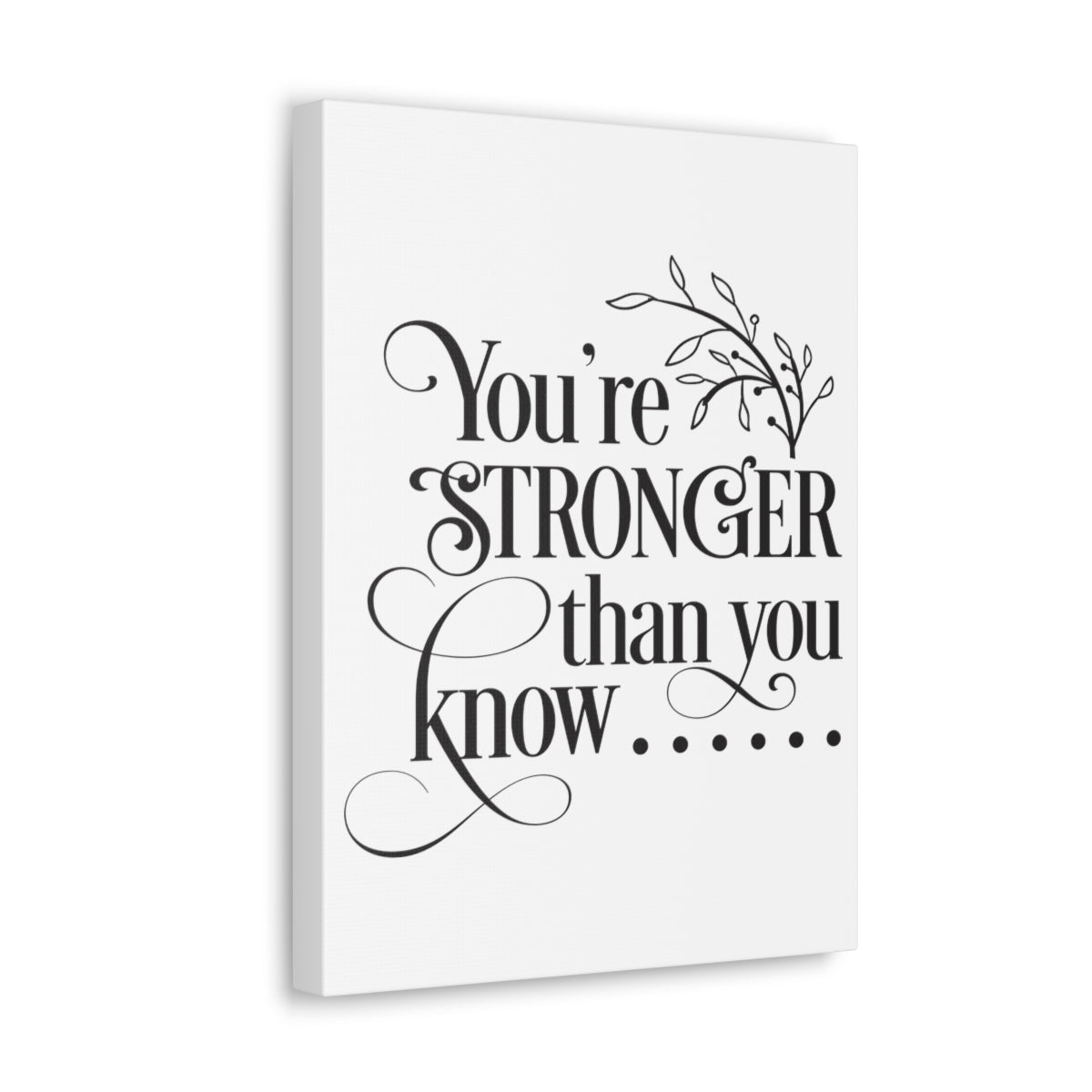Scripture Walls You're Stronger Than Isaiah 40:31 Christian Wall Art Print Ready to Hang Unframed-Express Your Love Gifts