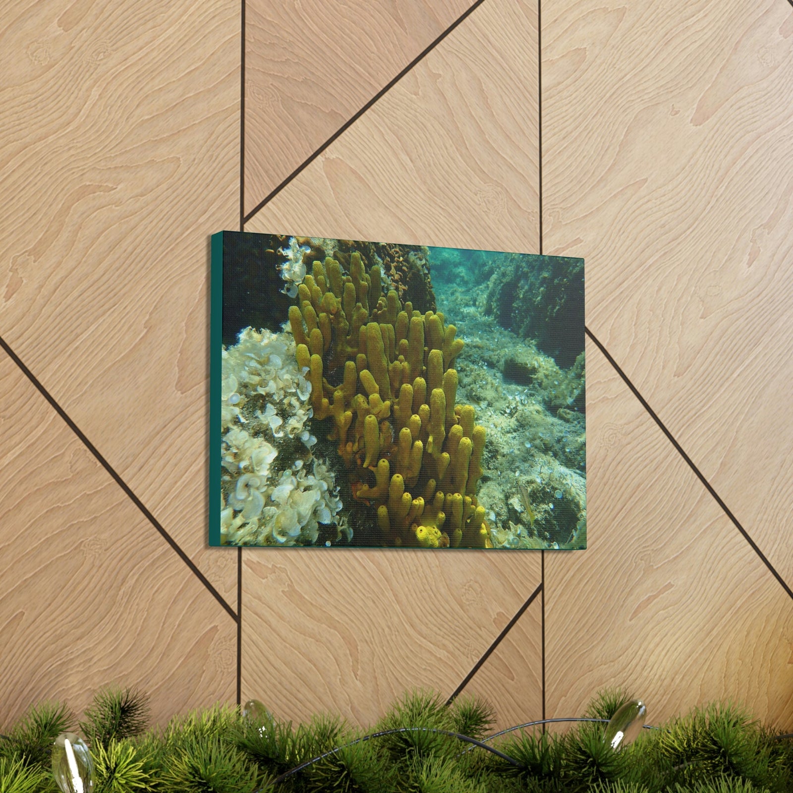 Scripture Walls Sponge Group Sponge Troop Print Animal Wall Art Wildlife Canvas Prints Wall Art Ready to Hang Unframed-Express Your Love Gifts