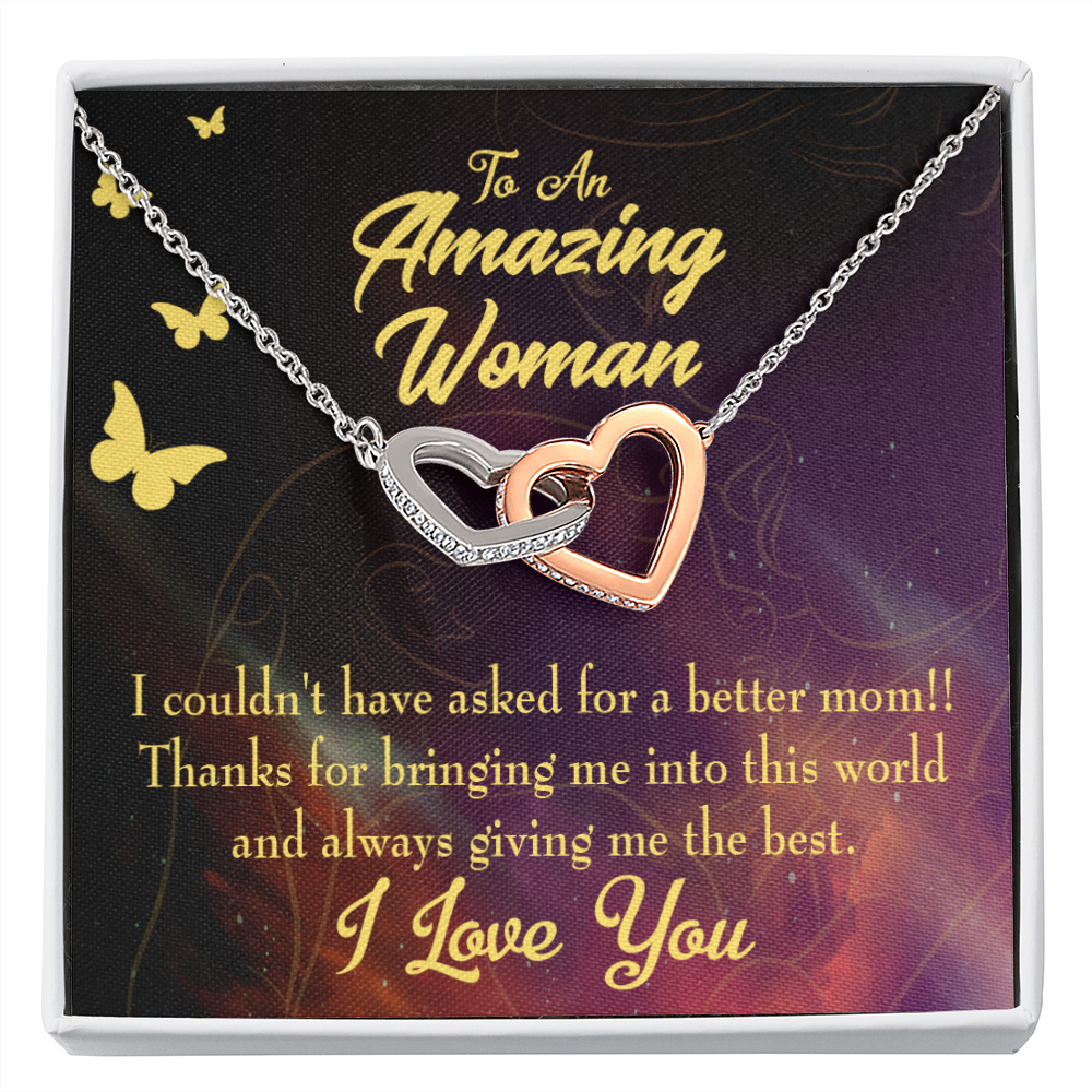 To Mom No Better Mom Inseparable Necklace-Express Your Love Gifts