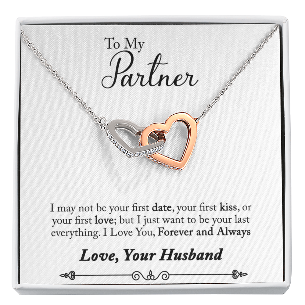 To My Fiancee My Partner Inseparable Necklace-Express Your Love Gifts