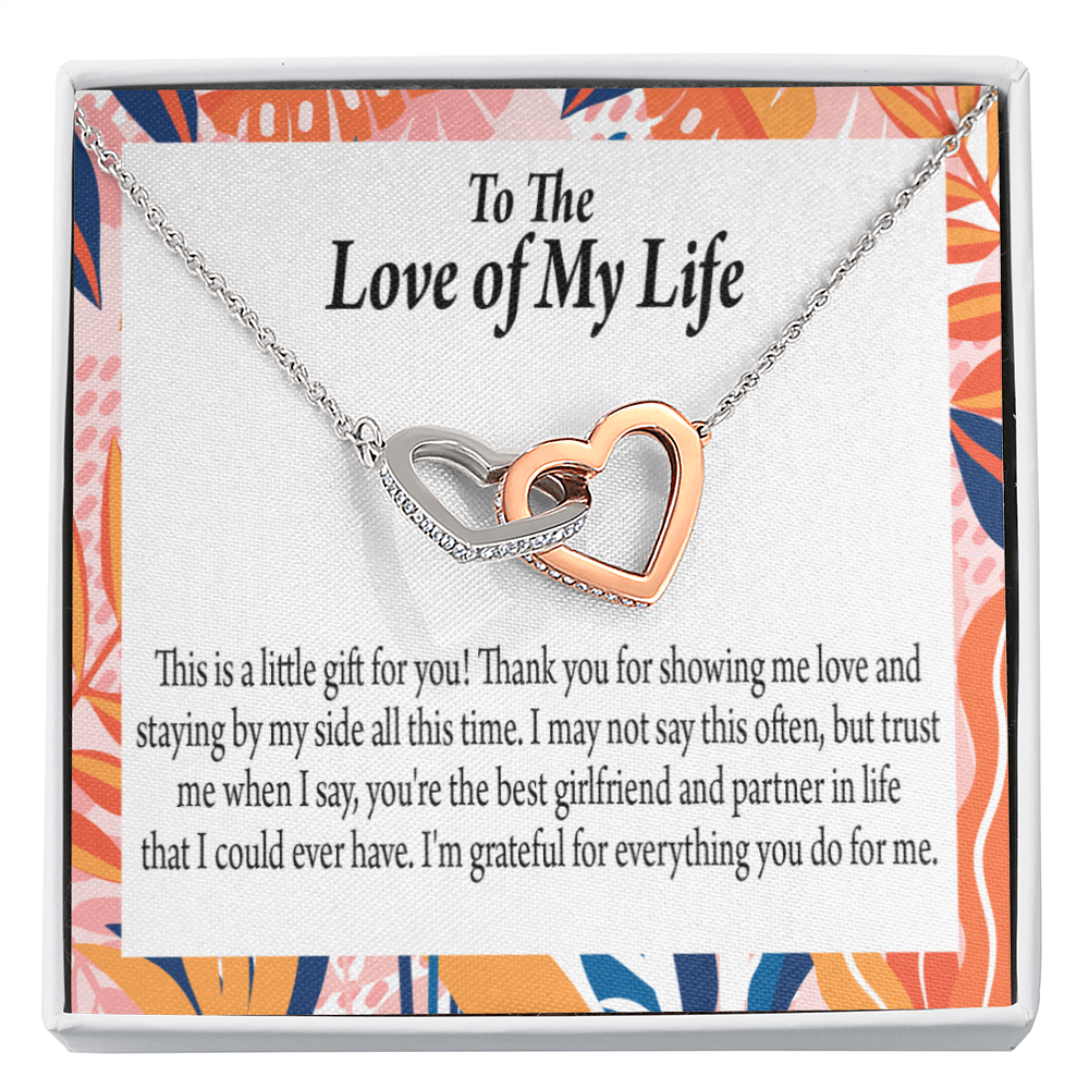 To My Girlfriend Best Girl Inseparable Necklace-Express Your Love Gifts