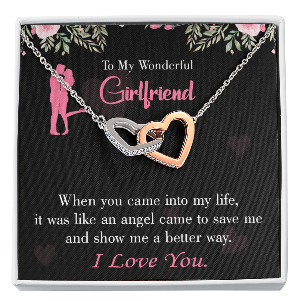 To My Girlfriend Better Way Inseparable Necklace-Express Your Love Gifts
