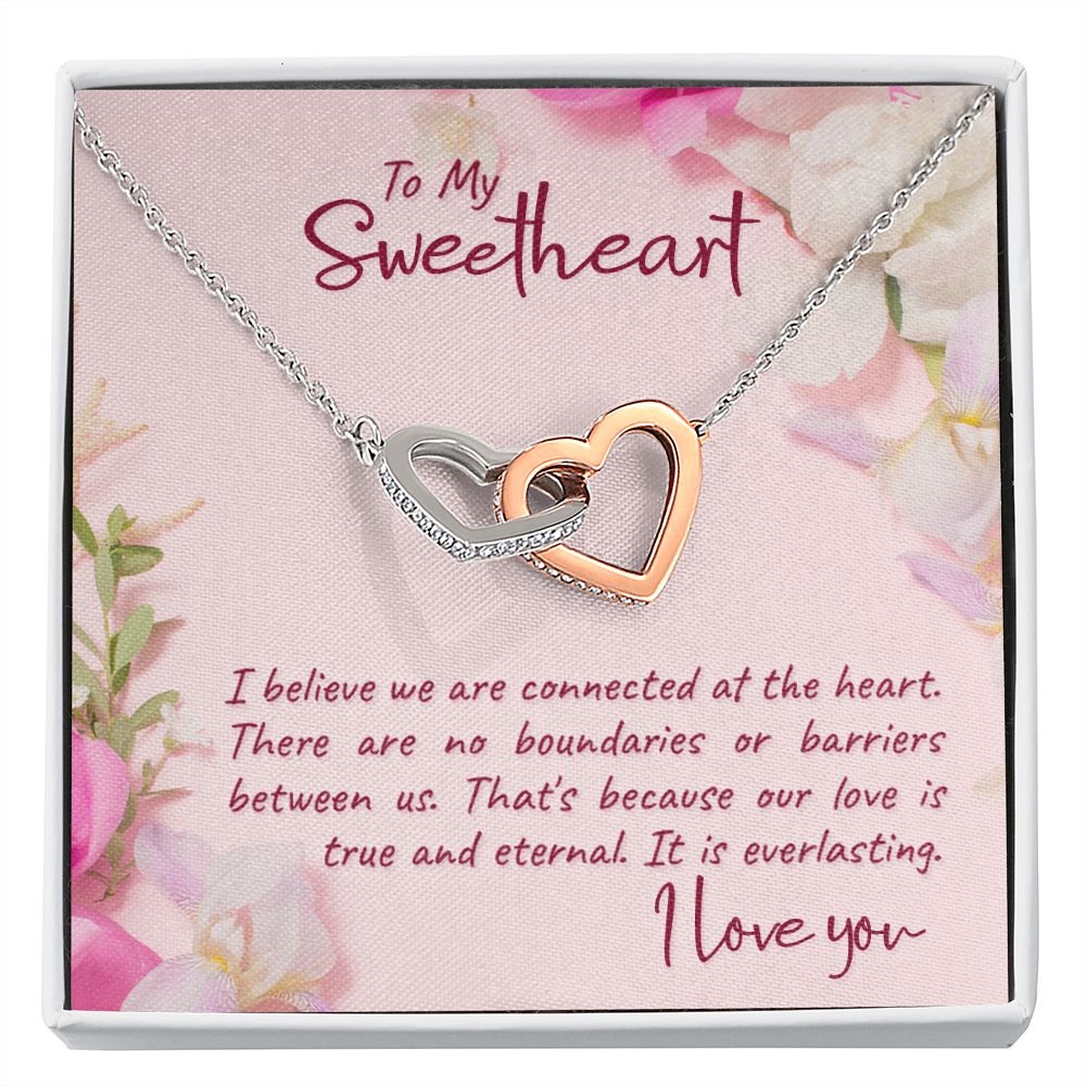 To My Girlfriend I Believe Inseparable Necklace-Express Your Love Gifts