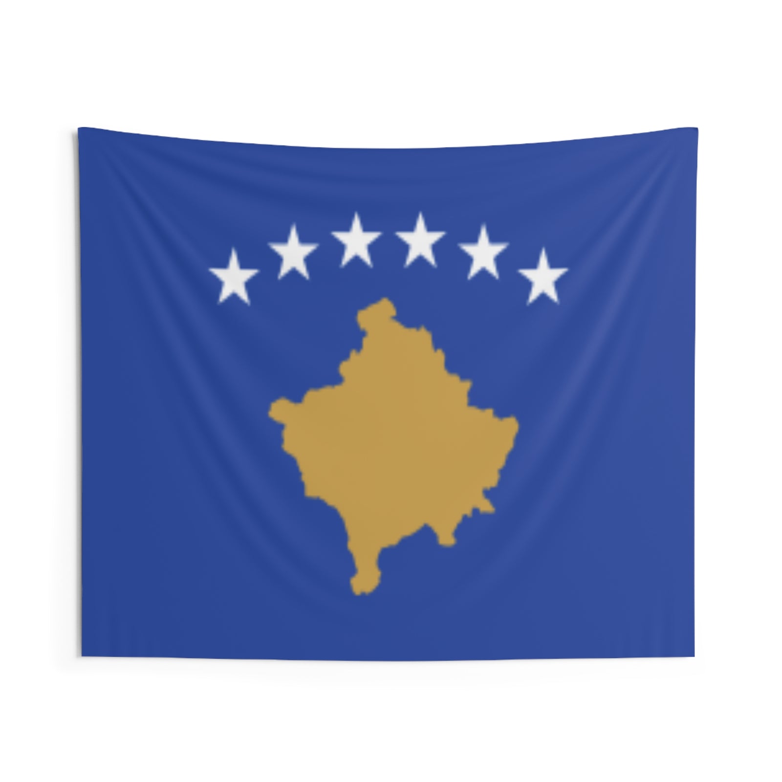 Kosovo Country Flag Wall Hanging Tapestry-Express Your Love Gifts