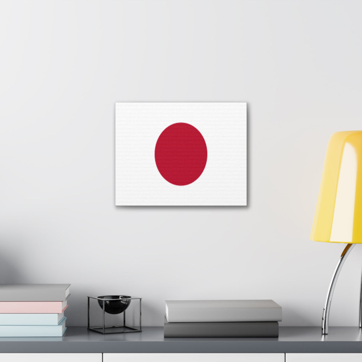 Japan Country Flag Canvas Vibrant Wall Art Unframed Home Decor-Express Your Love Gifts