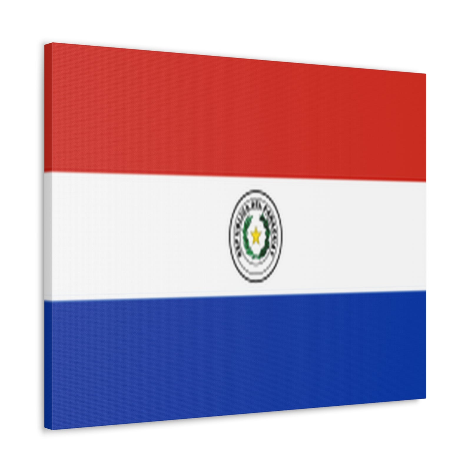 Paraguay Country Flag Canvas Vibrant Wall Art Unframed Home Decor-Express Your Love Gifts