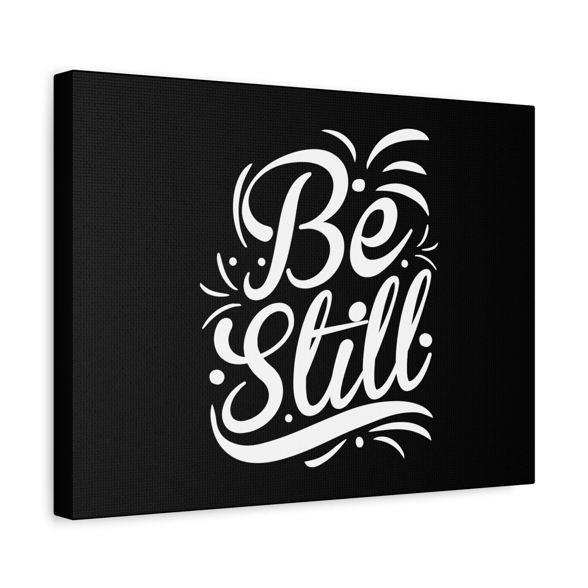 Scripture Walls Be Still White Psalm 46:10 Christian Wall Art Bible Verse Print Ready to Hang-Express Your Love Gifts