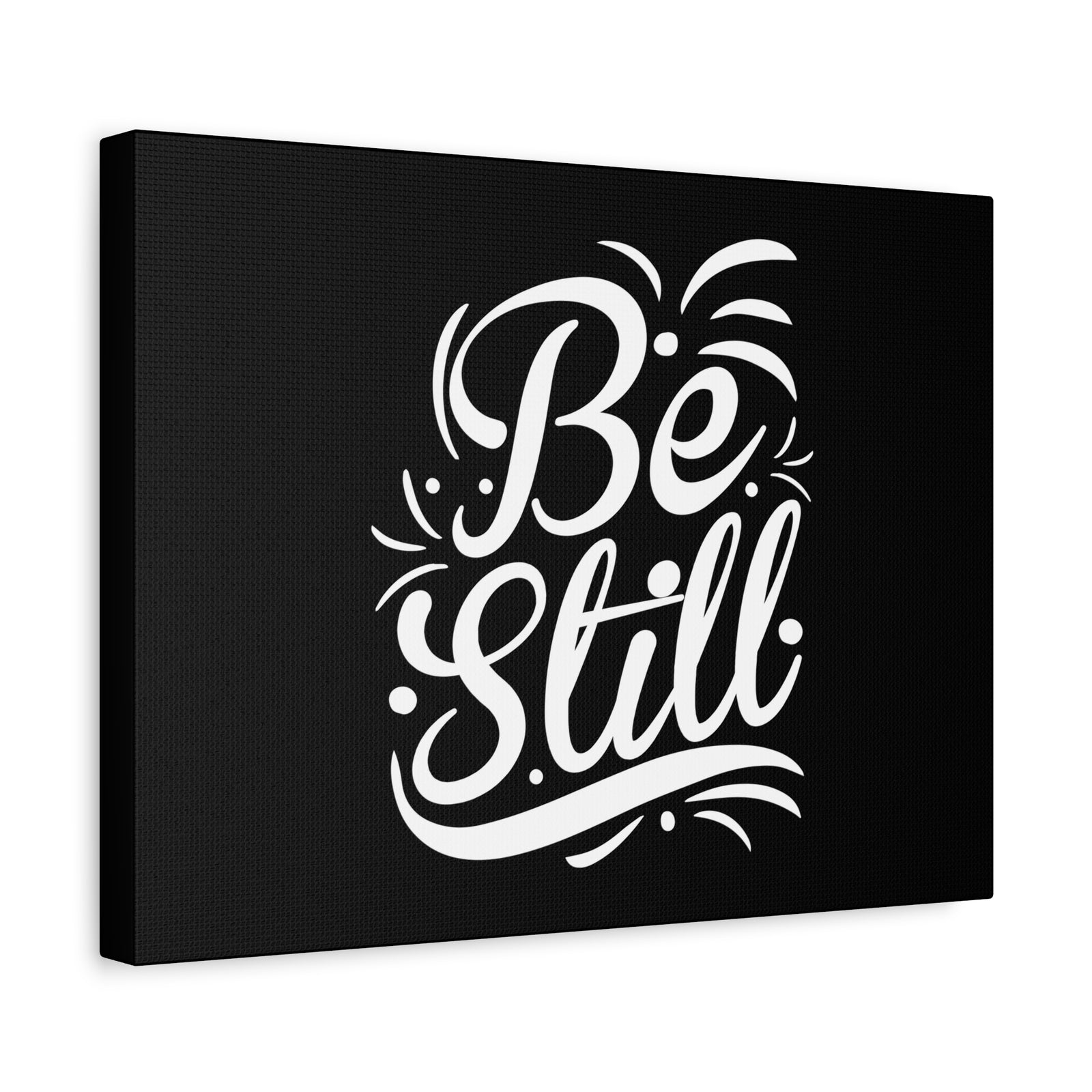 Scripture Walls Be Still White Psalm 46:10 Christian Wall Art Bible Verse Print Ready to Hang-Express Your Love Gifts