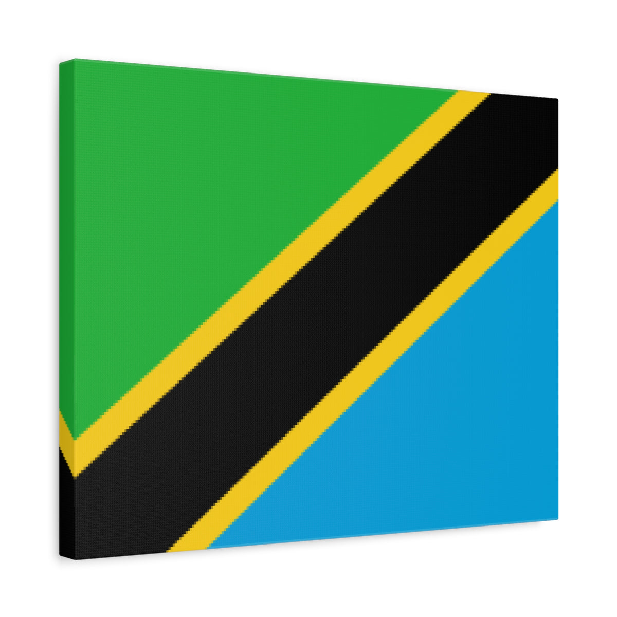 Tanzania Country Flag Canvas Vibrant Wall Art Unframed Home Decor-Express Your Love Gifts