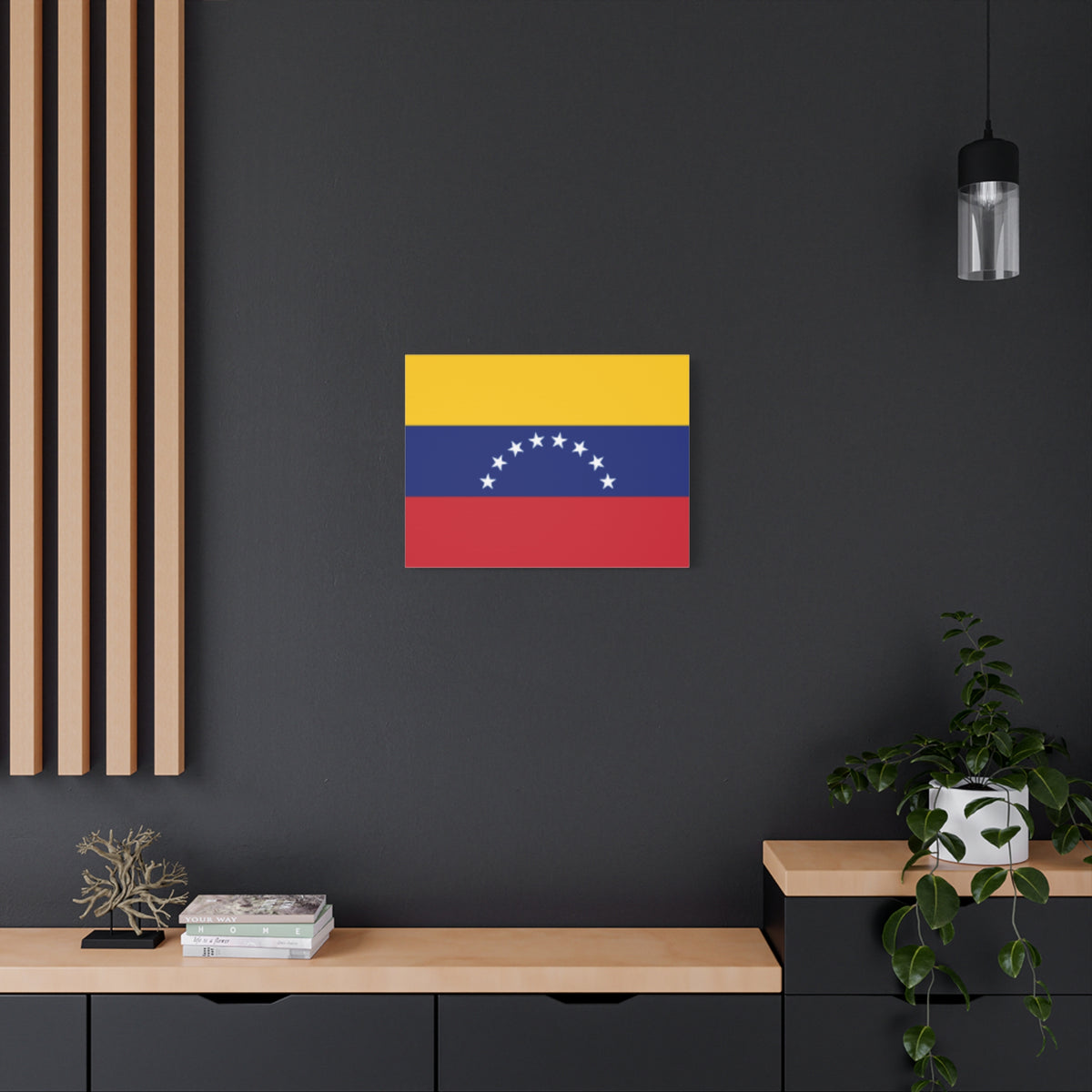 Venezuela Country Flag Canvas Vibrant Wall Art Unframed Home Decor-Express Your Love Gifts