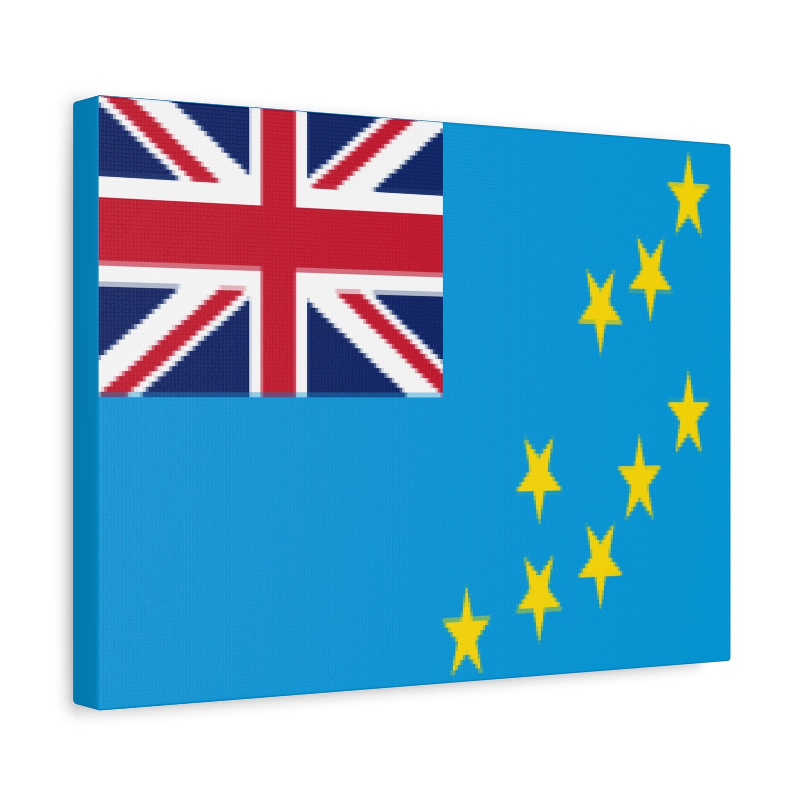 Tuvalu Country Flag Canvas Vibrant Wall Art Unframed Home Decor-Express Your Love Gifts