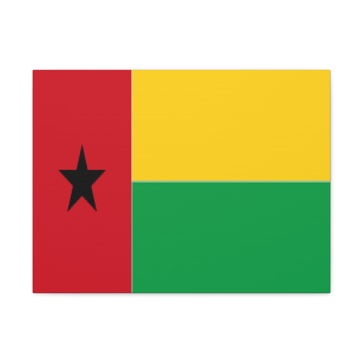 Guinea-Bissau Country Flag Canvas Vibrant Wall Art Unframed Home Decor-Express Your Love Gifts