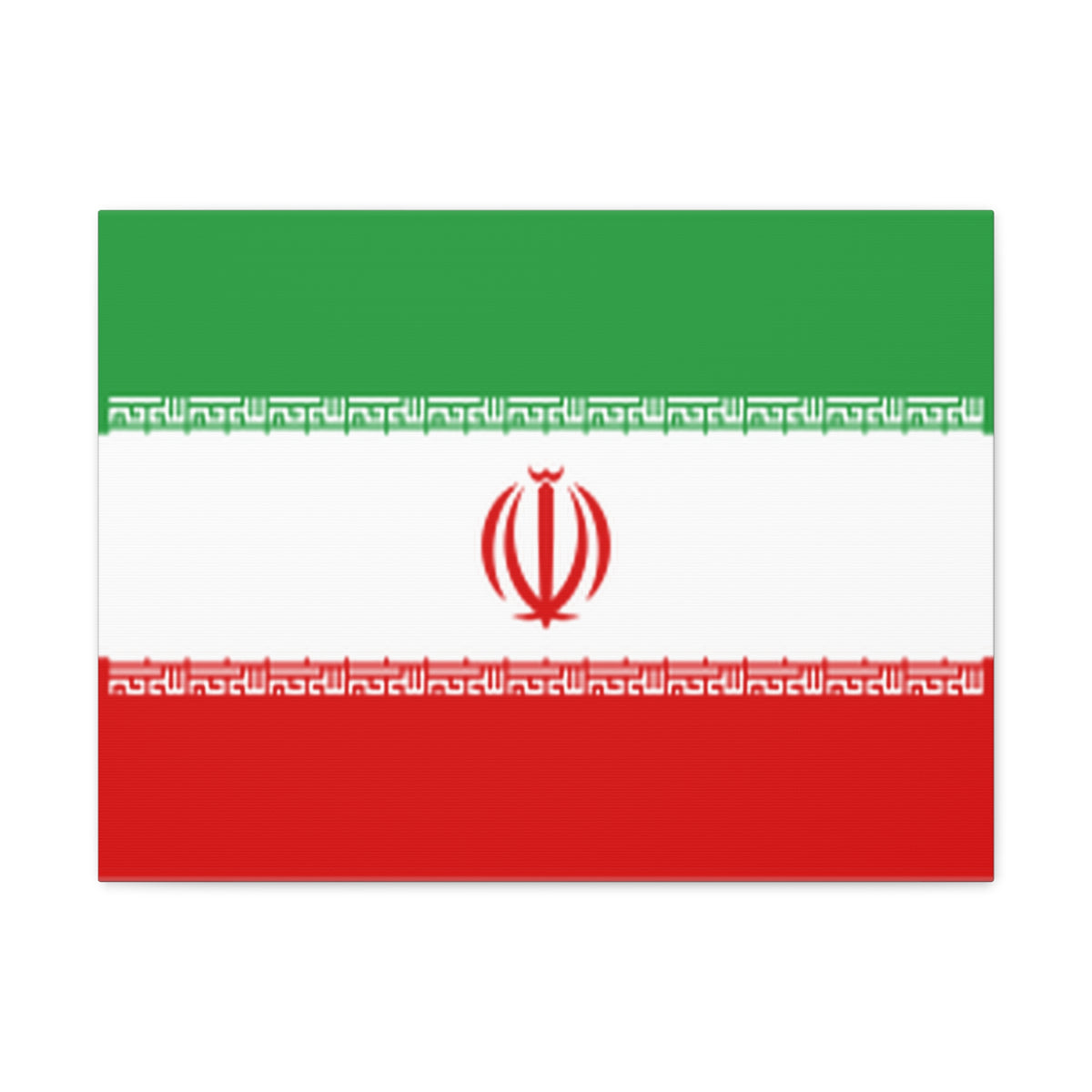 Iran Country Flag Canvas Vibrant Wall Art Unframed Home Decor-Express Your Love Gifts