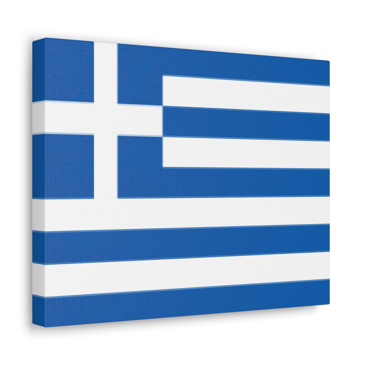 Greece Country Flag Canvas Vibrant Wall Art Unframed Home Decor-Express Your Love Gifts