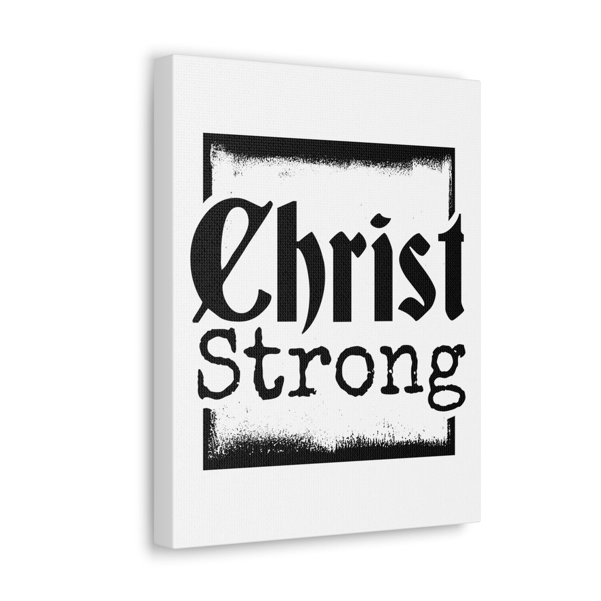 Scripture Walls Christ Strong Bible Verse Canvas Christian Wall Art Ready to Hang Unframed-Express Your Love Gifts