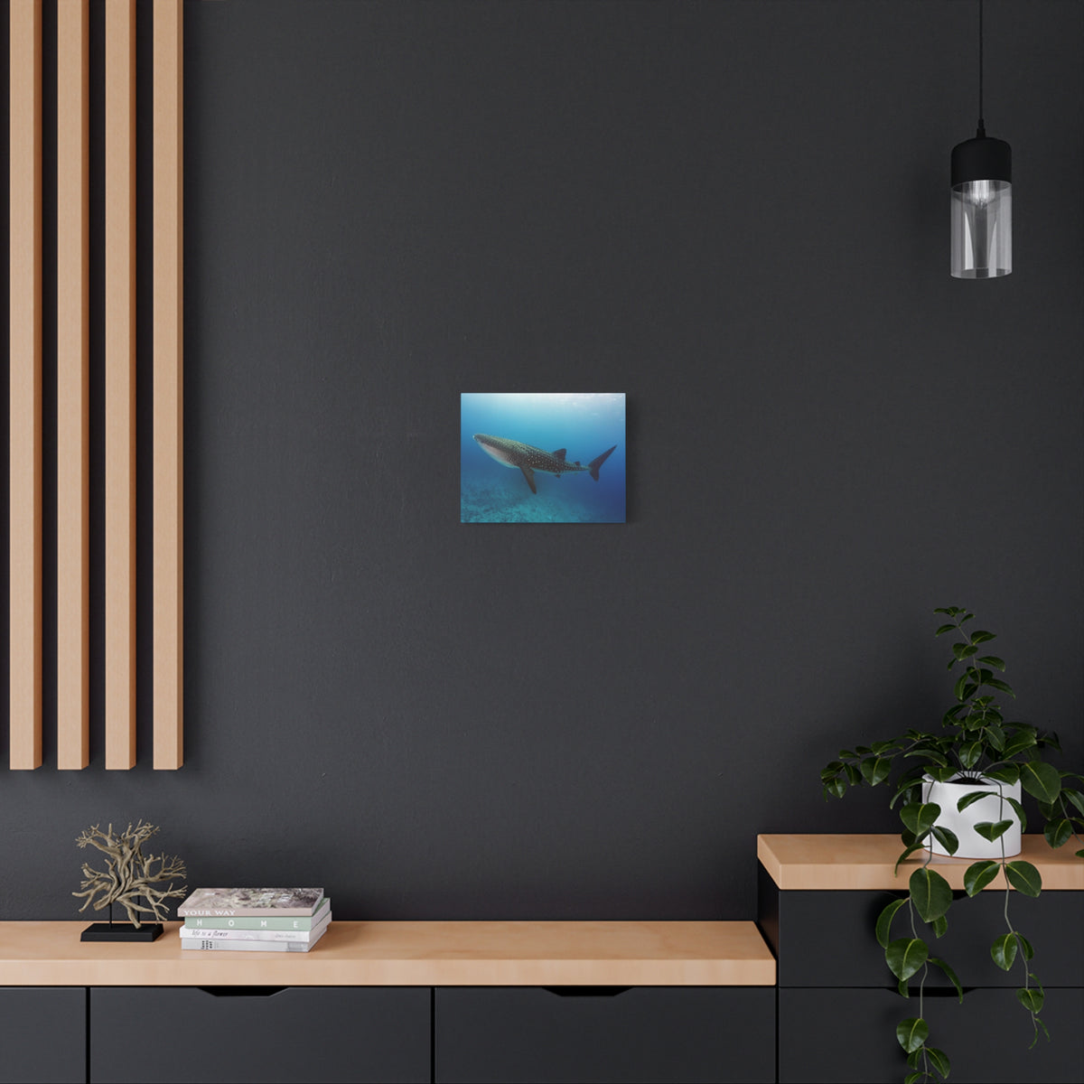 Majestic Whale Shark Art Majestic Whale Shark Print Animal Wall Art Wildlife Canvas Prints Wall Art Ready to Hang-Express Your Love Gifts