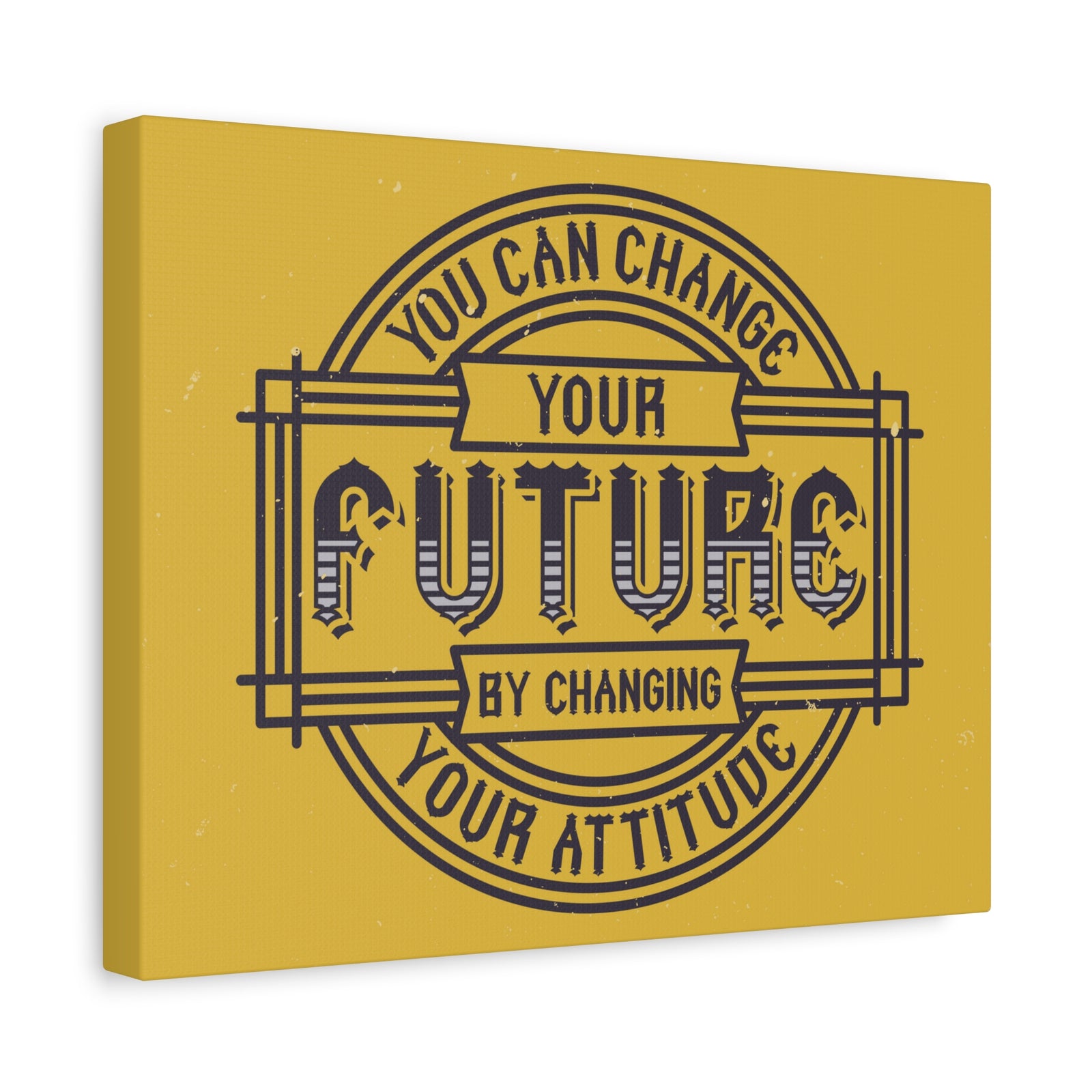 Inspirational Quote Canvas Your Future Wall Art Motivational Motto Inspiring Prints Artwork Decor Ready to Hang-Express Your Love Gifts