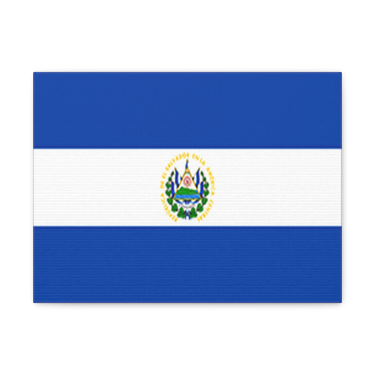 El Salvador Country Flag Canvas Vibrant Wall Art Unframed Home Decor-Express Your Love Gifts