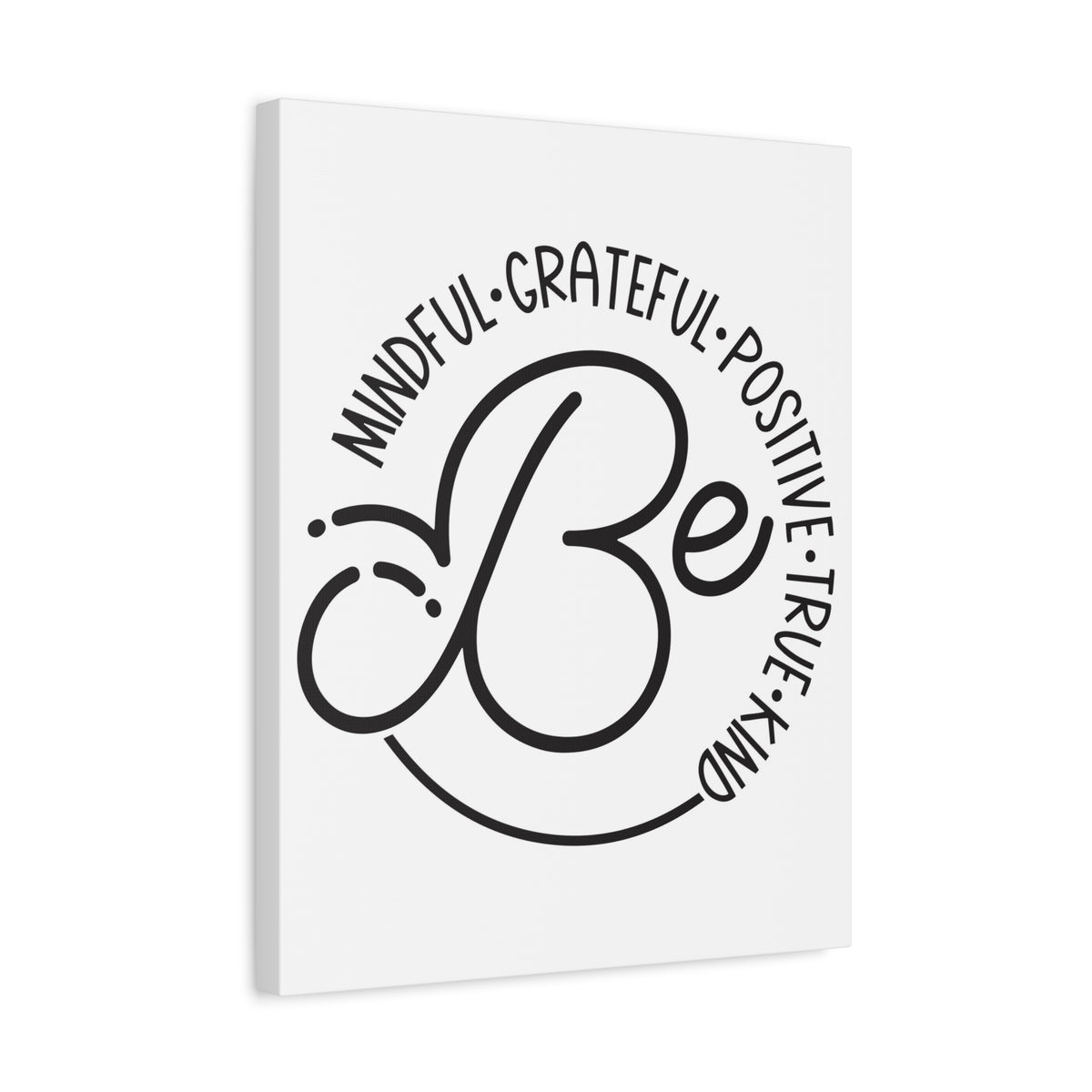 Inspirational Wall Art Mindful Grateful Positive Motivation Wall Decor for Home Office Gym Inspiring Success Quote Print Ready to Hang-Express Your Love Gifts