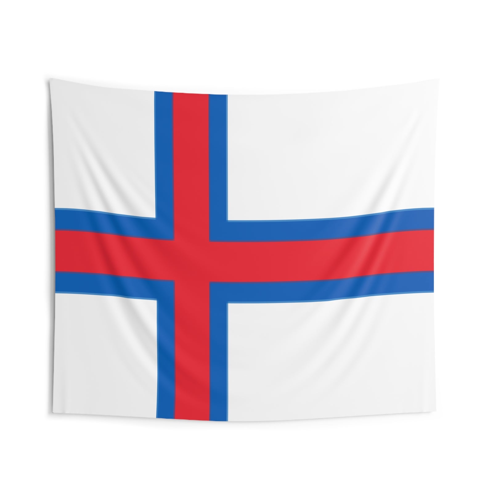 Faroe Islands Country Flag Wall Hanging Tapestry-Express Your Love Gifts