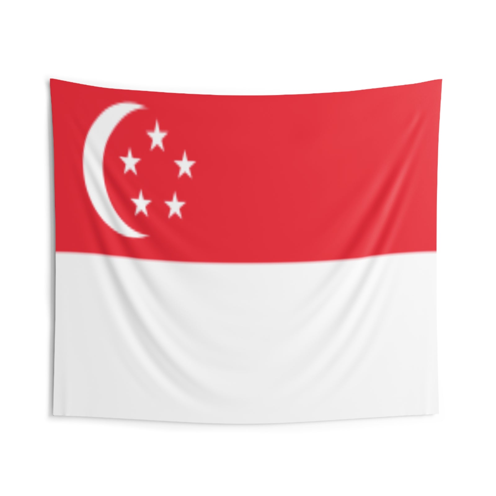 Singapore Country Flag Wall Hanging Tapestry-Express Your Love Gifts