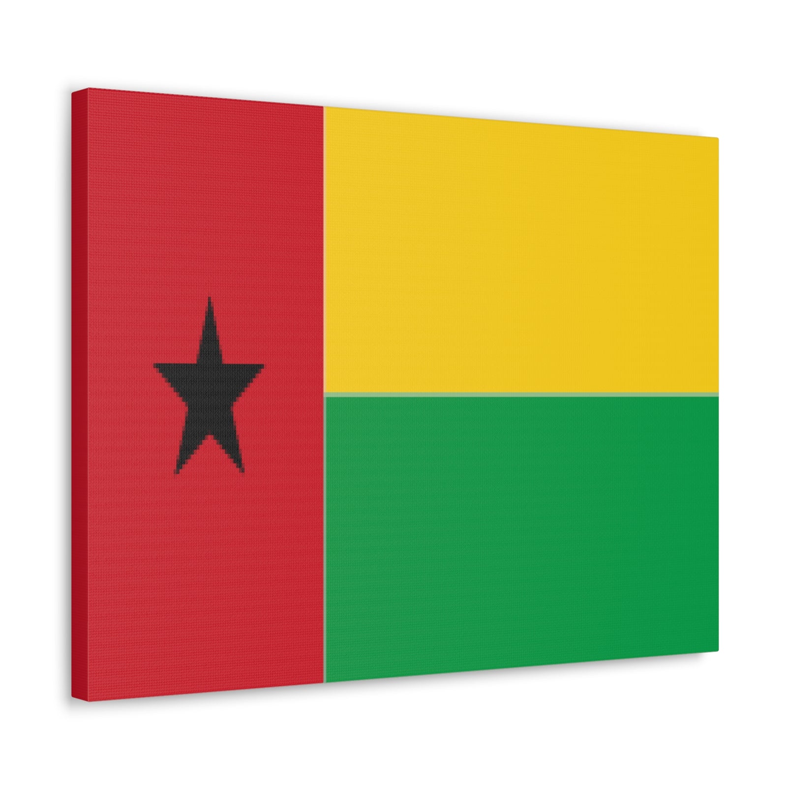 Guinea-Bissau Country Flag Canvas Vibrant Wall Art Unframed Home Decor-Express Your Love Gifts