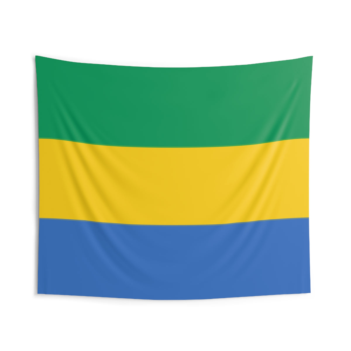 Gabon Country Flag Wall Hanging Tapestry-Express Your Love Gifts