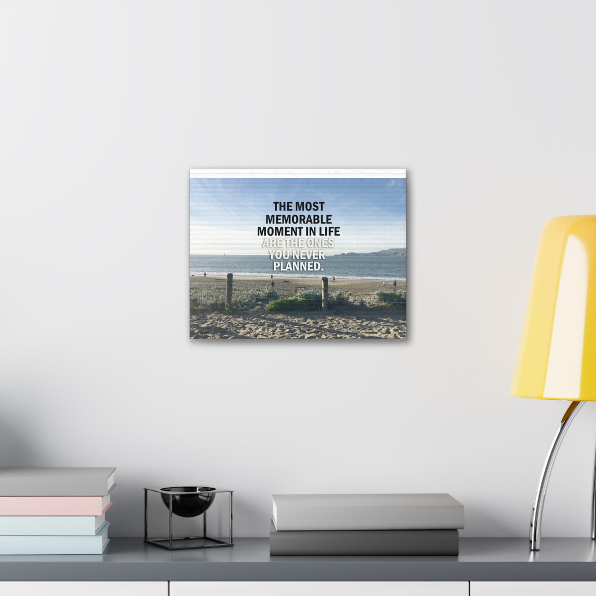 Inspirational Quote Canvas The Most Memorable Motivational Print Ready to Hang Artwork-Express Your Love Gifts