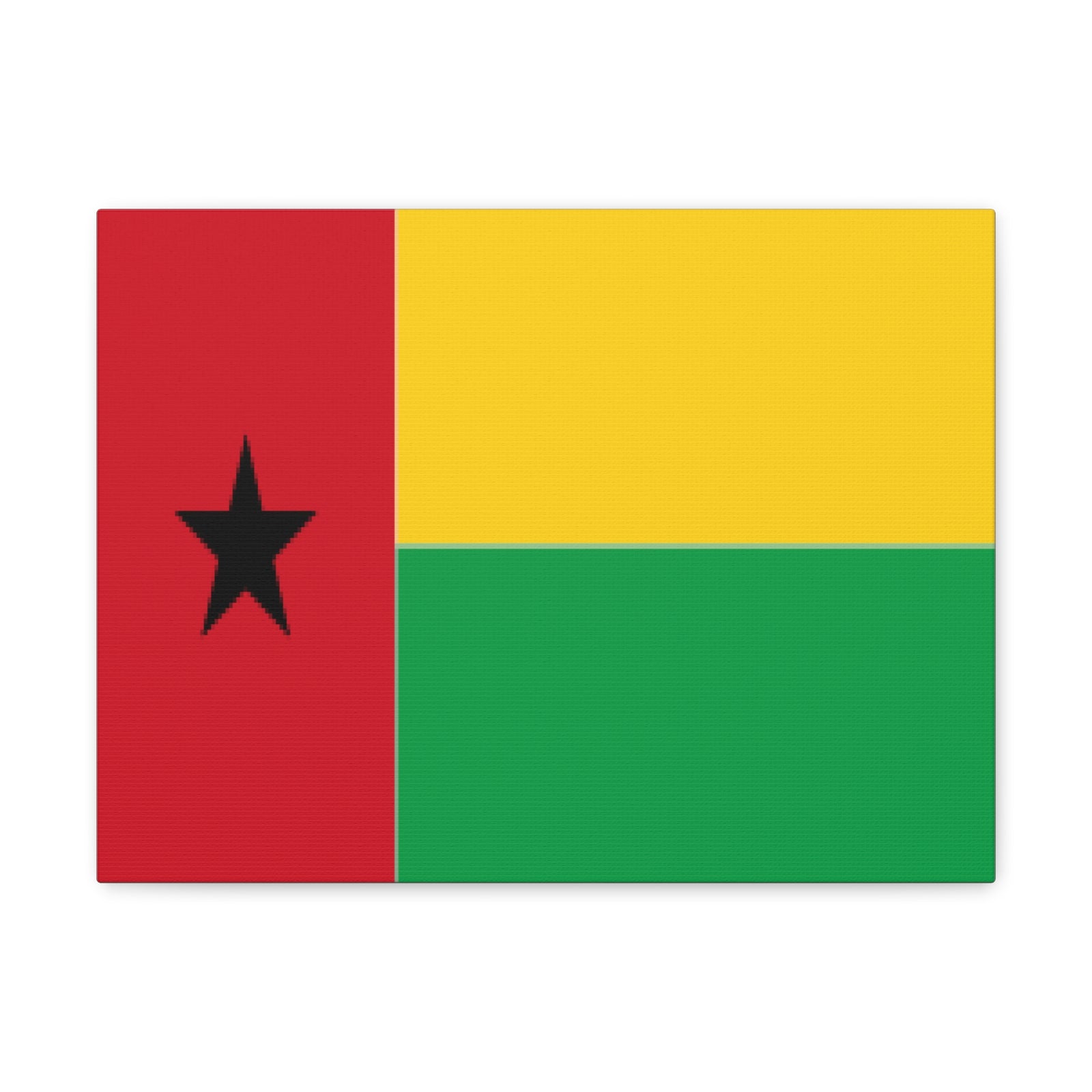 Guinea-Bissau Country Flag Canvas Vibrant Wall Art Unframed Home Decor-Express Your Love Gifts