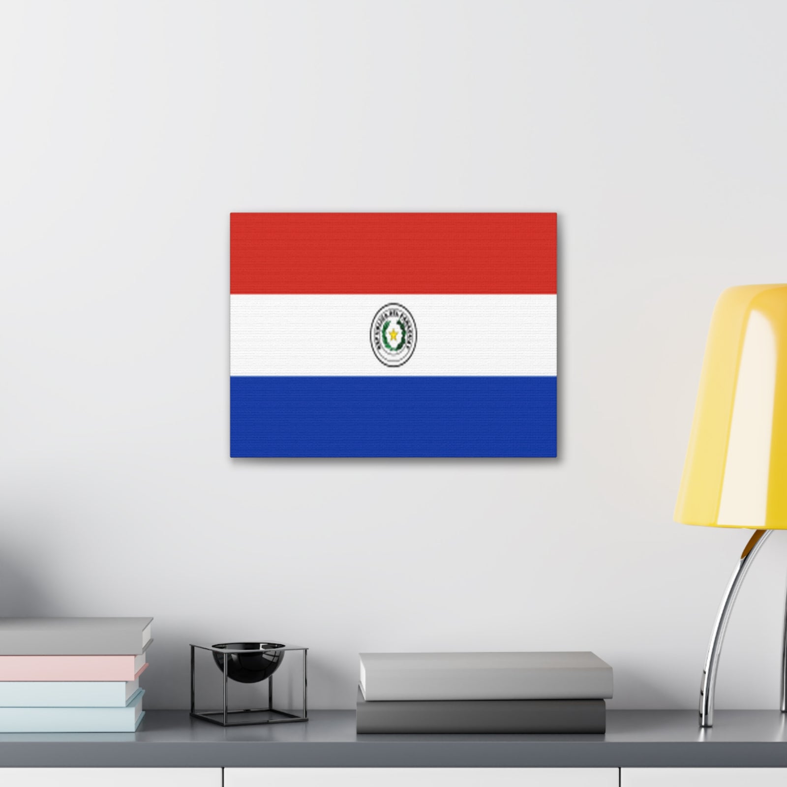 Paraguay Country Flag Canvas Vibrant Wall Art Unframed Home Decor-Express Your Love Gifts