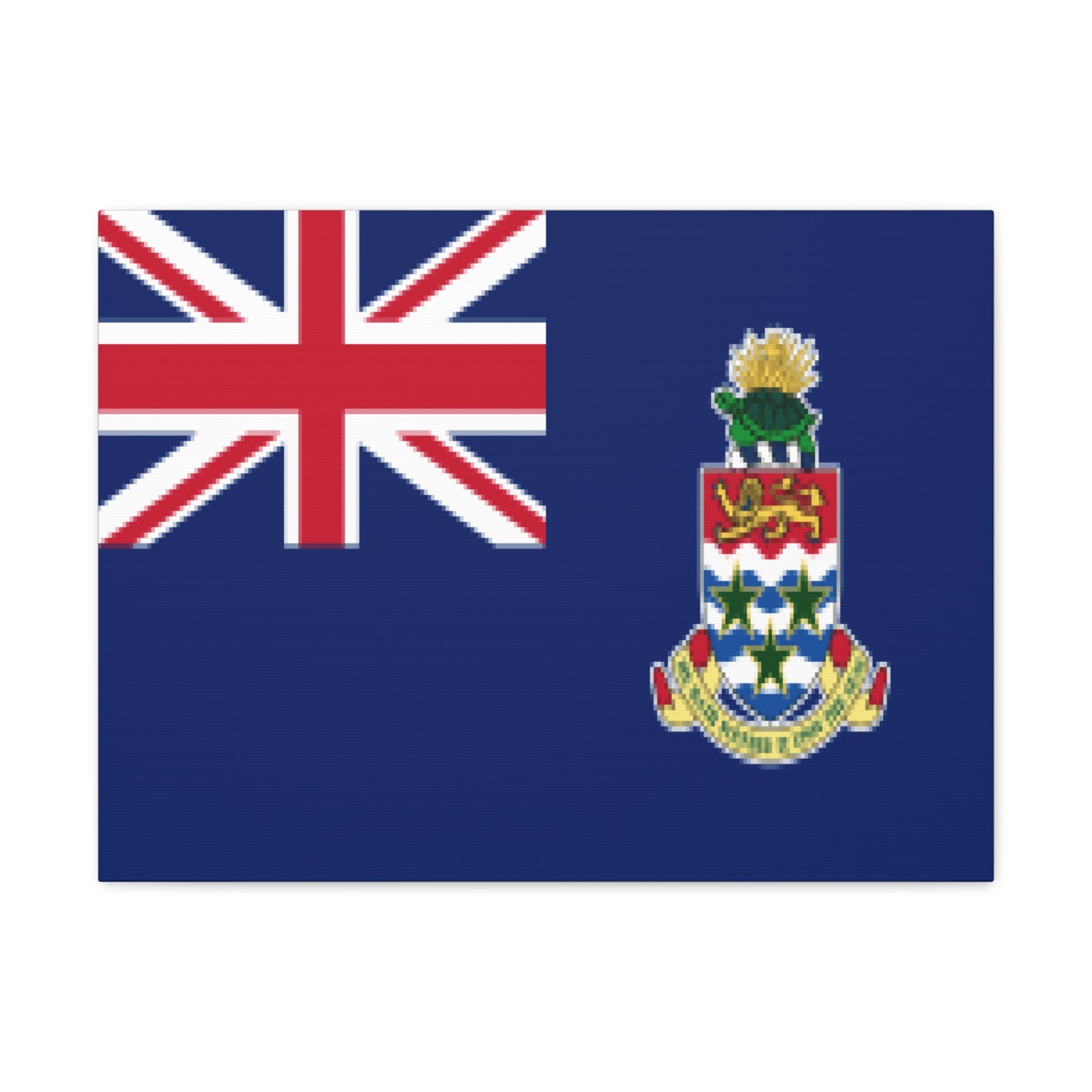 Cayman Islands Country Flag Canvas Vibrant Wall Art Unframed Home Decor-Express Your Love Gifts