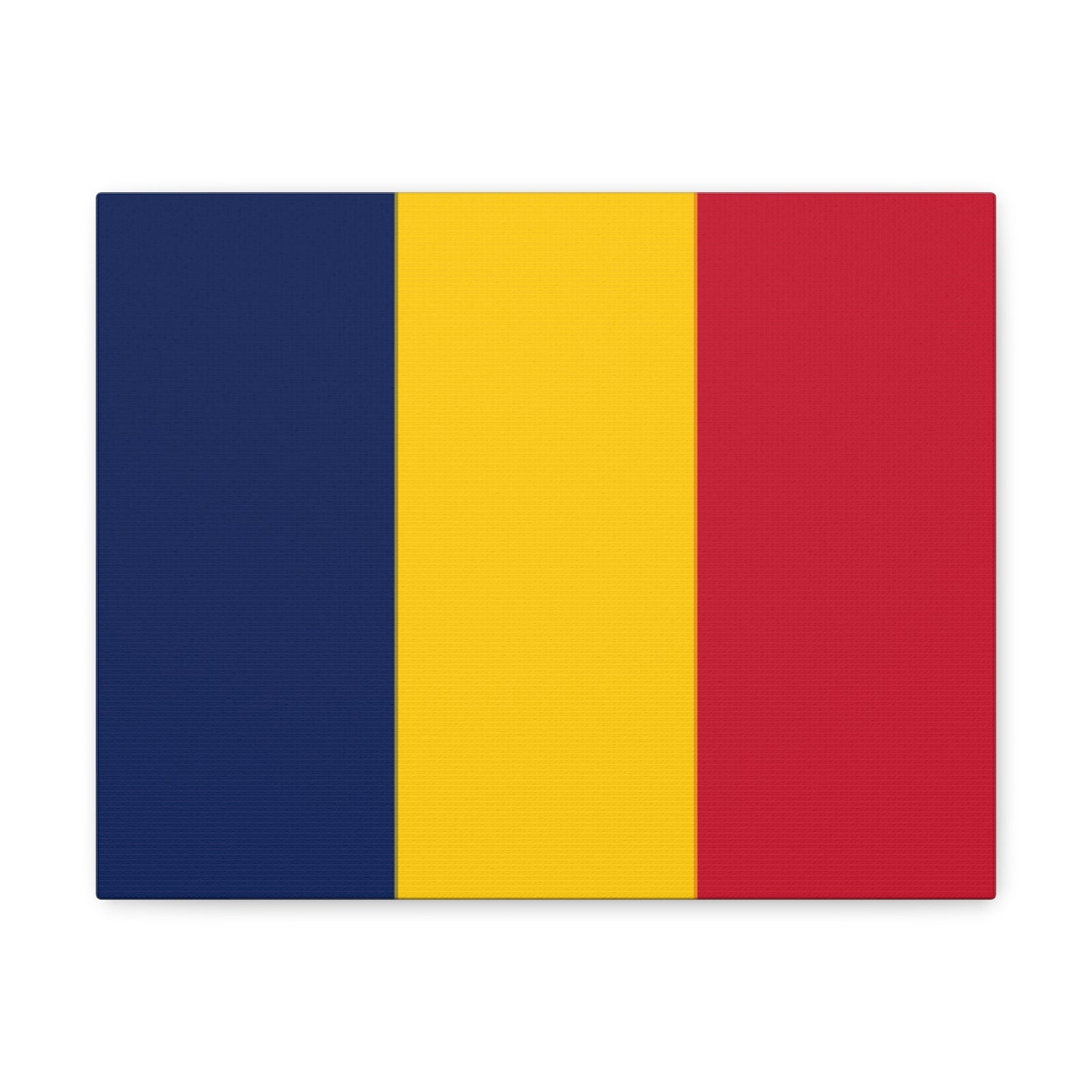 Chad Country Flag Canvas Vibrant Wall Art Unframed Home Decor-Express Your Love Gifts