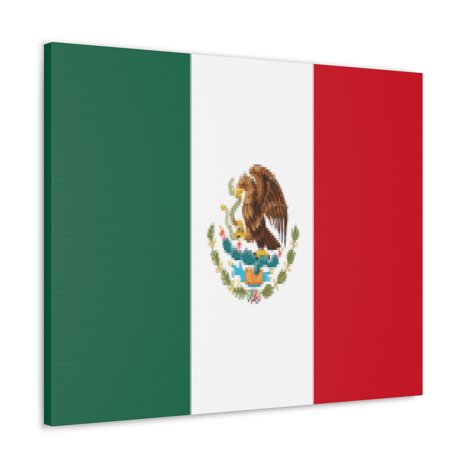 Mexico Country Flag Canvas Vibrant Wall Art Unframed Home Decor-Express Your Love Gifts