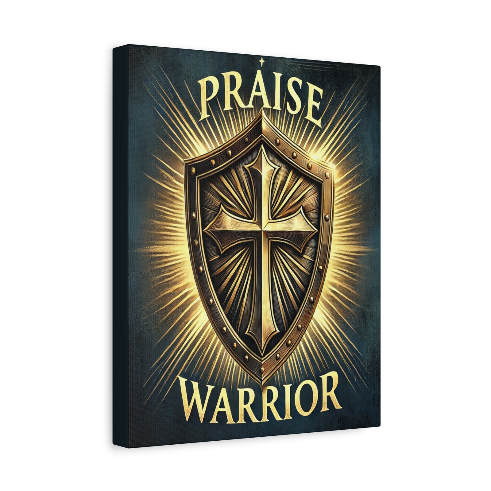 Scripture Walls Praise Warrior Psalm 149 Bible Verse Canvas Christian Wall Art Ready to Hang Unframed-Express Your Love Gifts